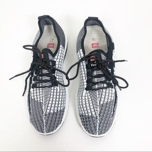 Red Black & White Sneakers